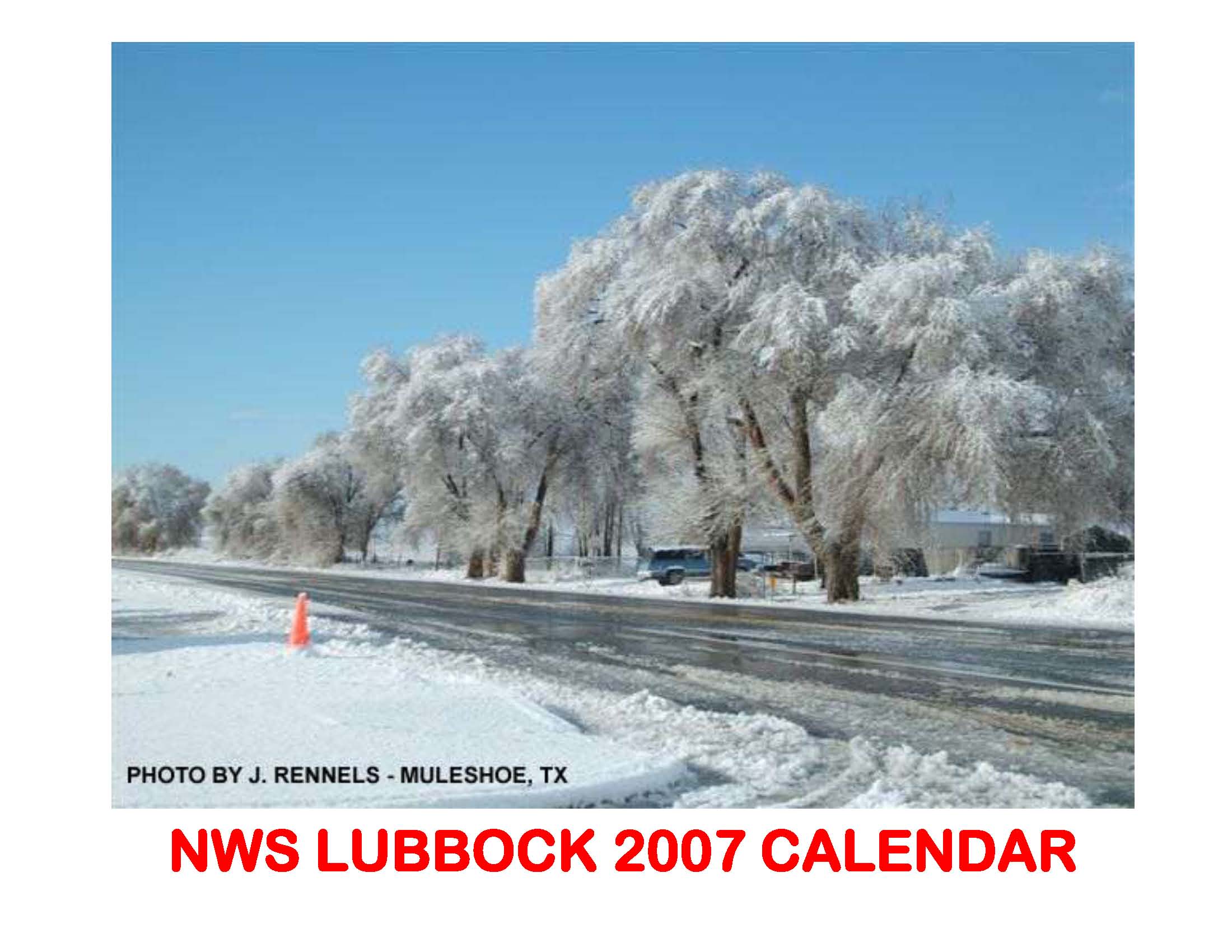 2007 NWS Lubbock Calendar